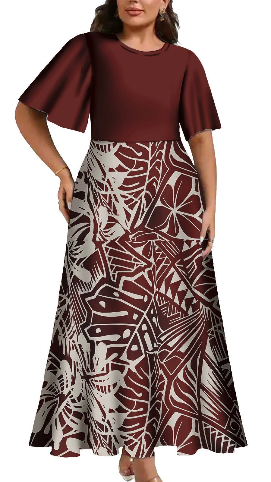 open lace back dress Petal and Pup Women's Nadia One Shoulder Maxi Dress - Black